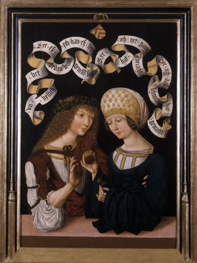 Gothaer Lovers by Master of the Housebook